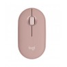 Miška brezžična Logitech Pebble 2 M350S, roza