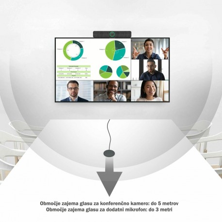 Konferenčna kamera Digitus 4K All-In-One Video Bar DS-55580