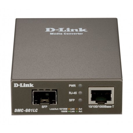 D-Link DMC-G01LC/E network media converter 1000 Mbit/s Grey