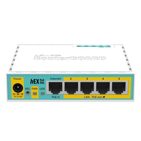 Usmerjevalnik (router) MikroTik hEX PoE lite, RB750UPR2