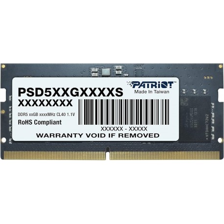 Pomnilnik SODIMM DDR5 16GB 5600MHz Patriot Signature Line, PSD516G560081S