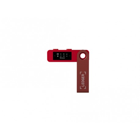 Denarnica za kriptovalute Ledger Nano S Plus Ruby Red