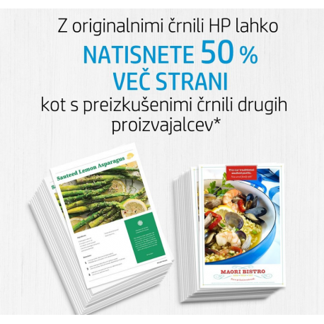 Črnilo HP črno št. 62XL C2P05AE