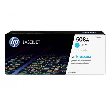 Toner HP 508A, cyan (CF361A)