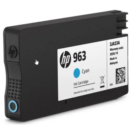 Črnilo HP 3JA23AE (963), Cyan