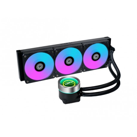 Vodno hlajenje Lian Li GALAHAD II Trinity 360, ARGB, črn