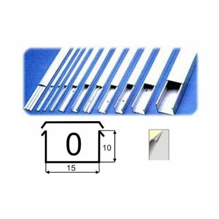 Kanal NIK 0S 15x10 samolepilni bel