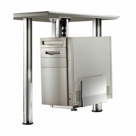 Secomp nosilec za PC ohišje pritrjen pod mizo siv 17.03.1128