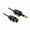 Kabel AUDIO optični Toslink na Toslink mini 3.5 mm, Delock 82876