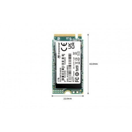 SSD disk 256GB M.2 NVMe Transcend, TS256GMTE400S