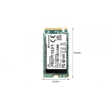 SSD disk 512GB M.2 NVMe Transcend, TS512GMTE400S