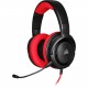 Slušalke HS35 STEREO, gaming, rdeče