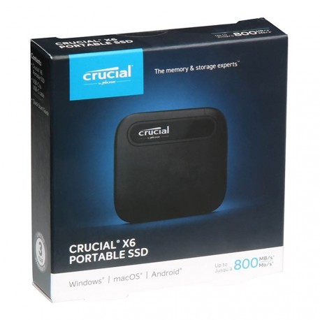 SSD disk 2TB Crucial X6 prenosni, CT2000X6SSD9