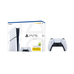 Igralna konzola PlayStation 5 Slim + dodaten DualSense kontroler (bel)