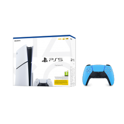 Igralna konzola PlayStation 5 Slim + dodaten DualSense kontroler (moder)