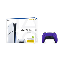 Igralna konzola PlayStation 5 Slim + dodaten DualSense kontroler (vijoličen)