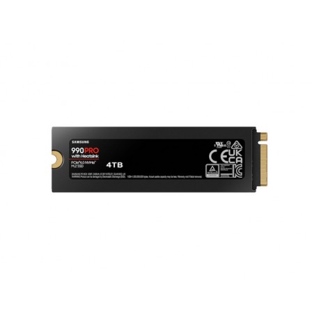 SSD disk 4TB M.2 NVMe Samsung 990 PRO HeatSink, MZ-V9P4T0CW