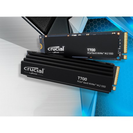 SSD disk 4TB M.2 NVMe, CRUCIAL T700 Heatsink