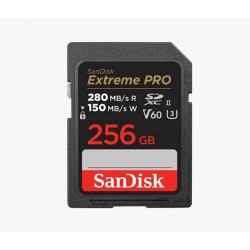 Pomnilniška kartica SDXC SANDISK 256GB EXTREME PRO, UHS-II, V60, U3, C10