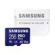 Pomnilniška kartica SAMSUNG PRO Plus microSD 256GB, UHS-I, U3