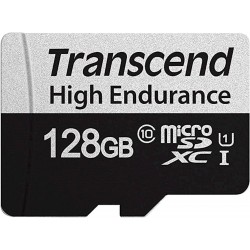 Pomnilniška kartica SDXC TRANSCEND micro 128GB, C10, U1, adapter