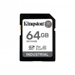 Pomnilniška kartica SDXC Kingston 64GB Industrial, C10, UHS-I, U3, V30, A1