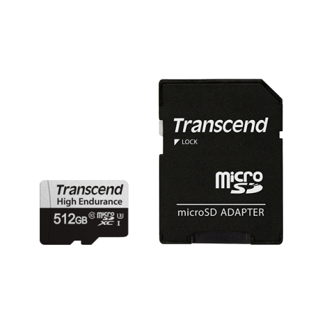 Pomnilniška kartica SDXC Transcend micro 64GB, C10, U1, adapter