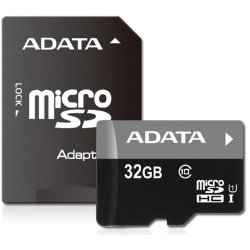 Pomnilniška kartica ADATA MicroSDHC 32GB, UHS-I, C10, (A1V10)