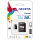 Pomnilniška kartica ADATA MicroSDHC 32GB, UHS-I, C10, (A1V10)