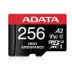 Pomnilniška kartica ADATA MicroSDHC 256GB, UHS-I, U3, V30S