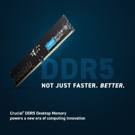 Pomnilnik DDR5 64GB (2x32GB) 4800MHz Crucial, CT2K32G48C40U5