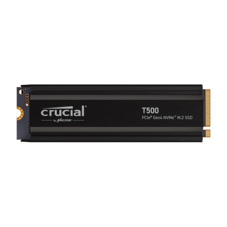 SSD disk 2TB M.2 NVMe CRUCIAL T500 Heatsink