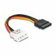 Delock adapter SATA + 1x Molex M