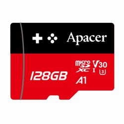Pomnilniška kartica APACER microSDXC, 128GB, C30, AP128GMCSX10U7-RAGC