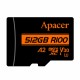 Pomnilniška kartica APACER microSDXC, 512GB, UHS-I, U3, V30, AP512GMCSX10U8-R