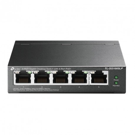 Stikalo TP-LINK TL-SG1005LP 5-Port Gigabit 4-Port PoE/PoE+