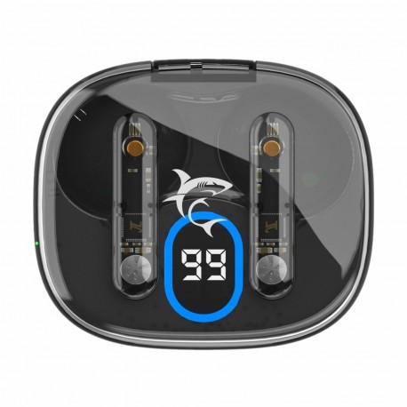 Slušalke White Shark Hyperbeat GEB-TWS37, črne