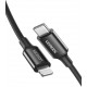 Kabel UGREEN USB-C na Lightning M/M 2m (črn) - box