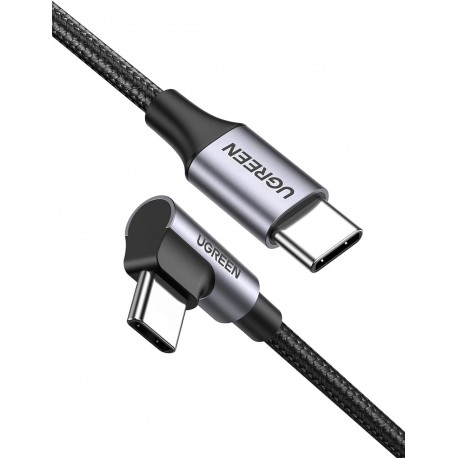 Kabel Ugreen USB-C na kotni USB-C, 60W 2M
