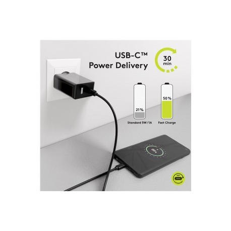 Kabel USB-C PD Charging and Sync 100W/ 5A Goobay 1m