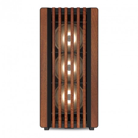 Ohišje SHARKOON REBEL C70G midiATX RGB, okno, črno/rjavo