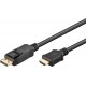 Kabel DisplayPort 1.2 - HDMI 2.0 2m, Goobay