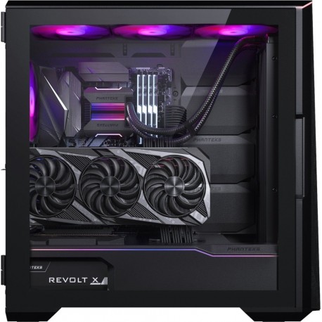 Ohišje PHANTEKS ECLIPSE G500A TEMPERED GLASS D-RGB, črno