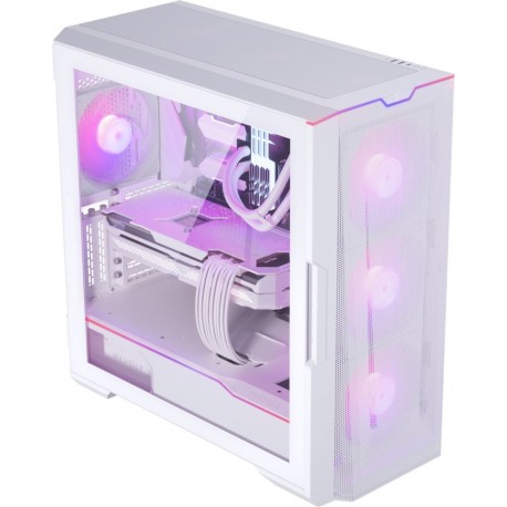 Ohišje PHANTEKS ECLIPSE G500A TEMPERED GLASS D-RGB, belo