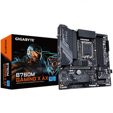 Matična plošča GIGABYTE B760M GAMING X AX DDR5, WiFi, mATX