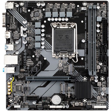 Matična plošča GIGABYTE B760M H DDR4 LGA1700, DDR4, mATX