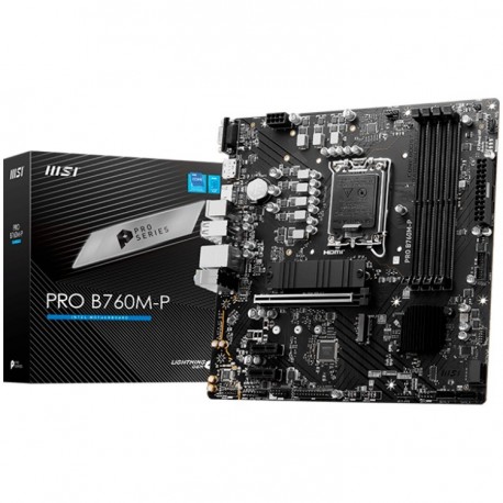 Matična plošča MSI PRO B760M-P, mATX, LGA1700
