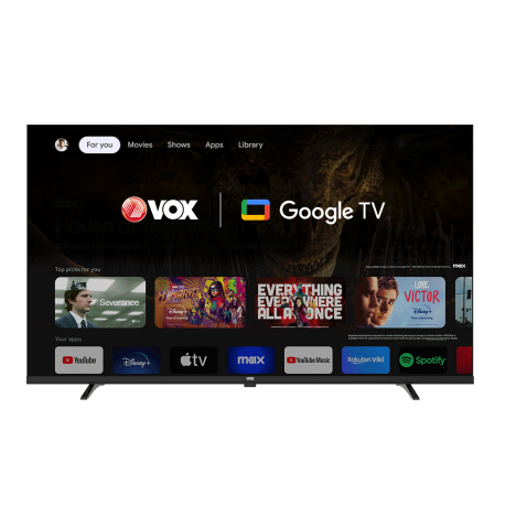 Televizor VOX 43GOF080B Frameless (Google TV)