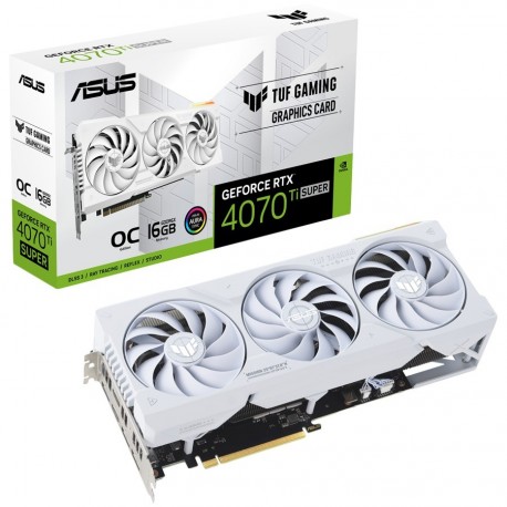 Grafična kartica ASUS TUF Gaming GeForce RTX 4070 Ti SUPER White OC 16GB