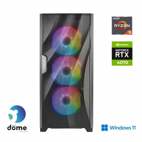 Računalnik ANNI Gamer Extreme R5 5600X / RTX 4070 / 32 GB / 2 TB / W11H